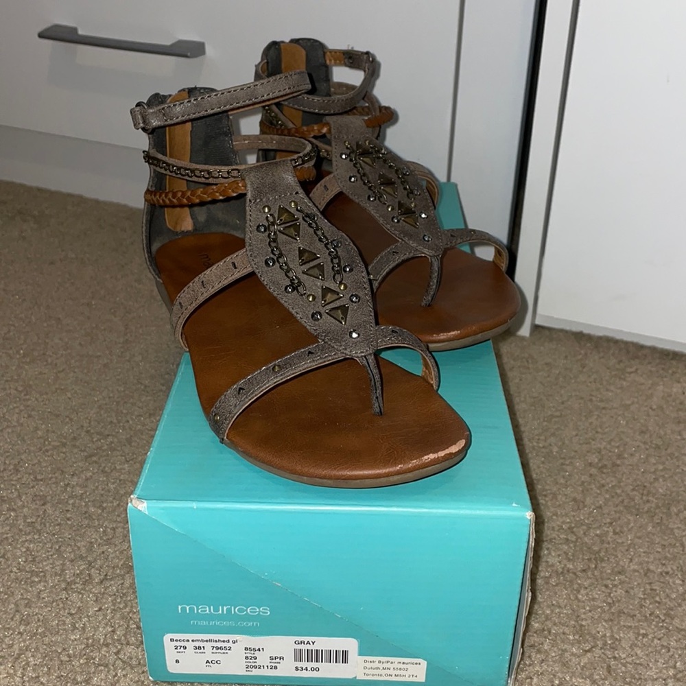 Maurices gladiator sandals